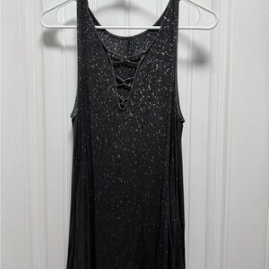 Black Sleeveless top